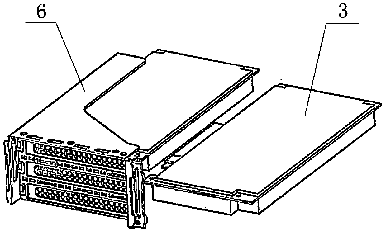 A server and a pre-maintenance expansion composite network card device thereof