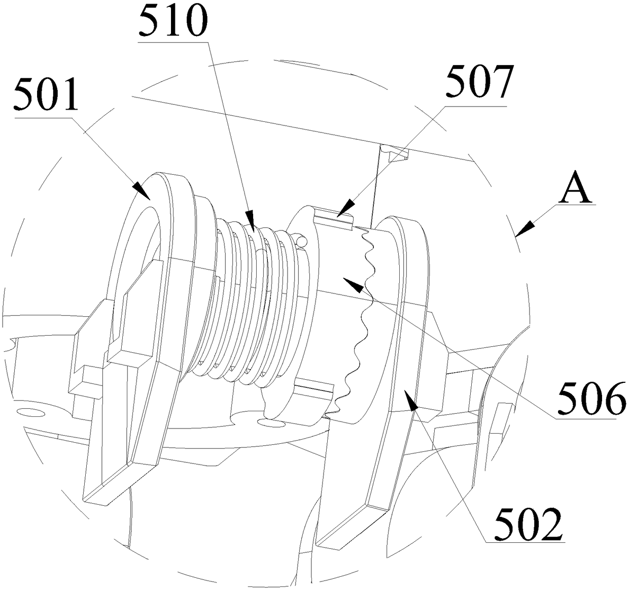 Light emitting angle-adjustable bulb lamp