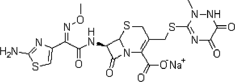 Method for refining ceftriaxone sodium crude product