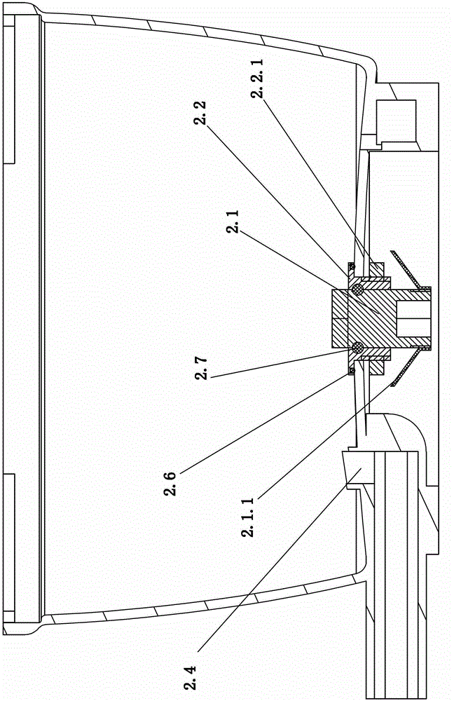 Squeezing juicer