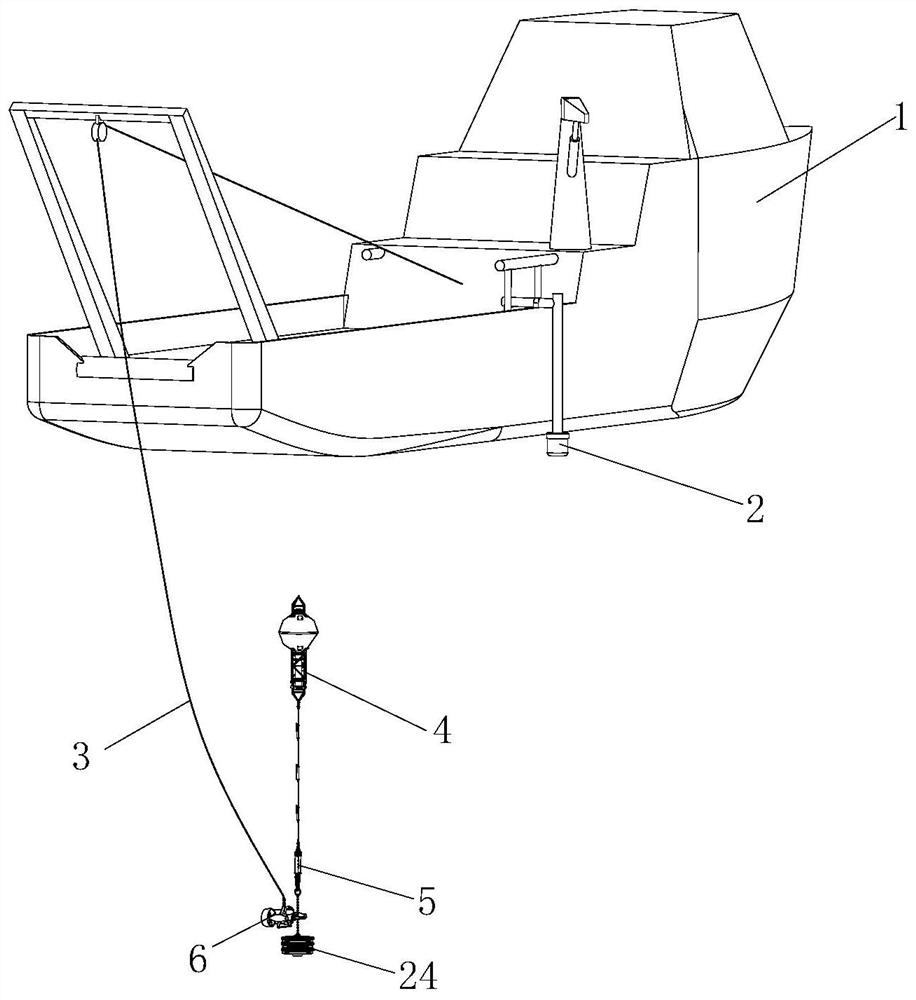 Lost-communication subsurface buoy fishing method