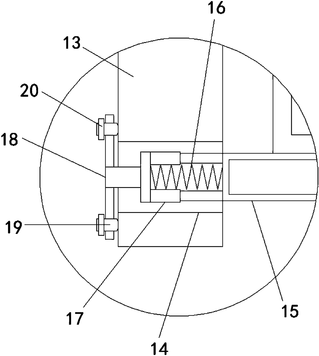 SMD (Surface Mounting Device) nut and circuit board assembly