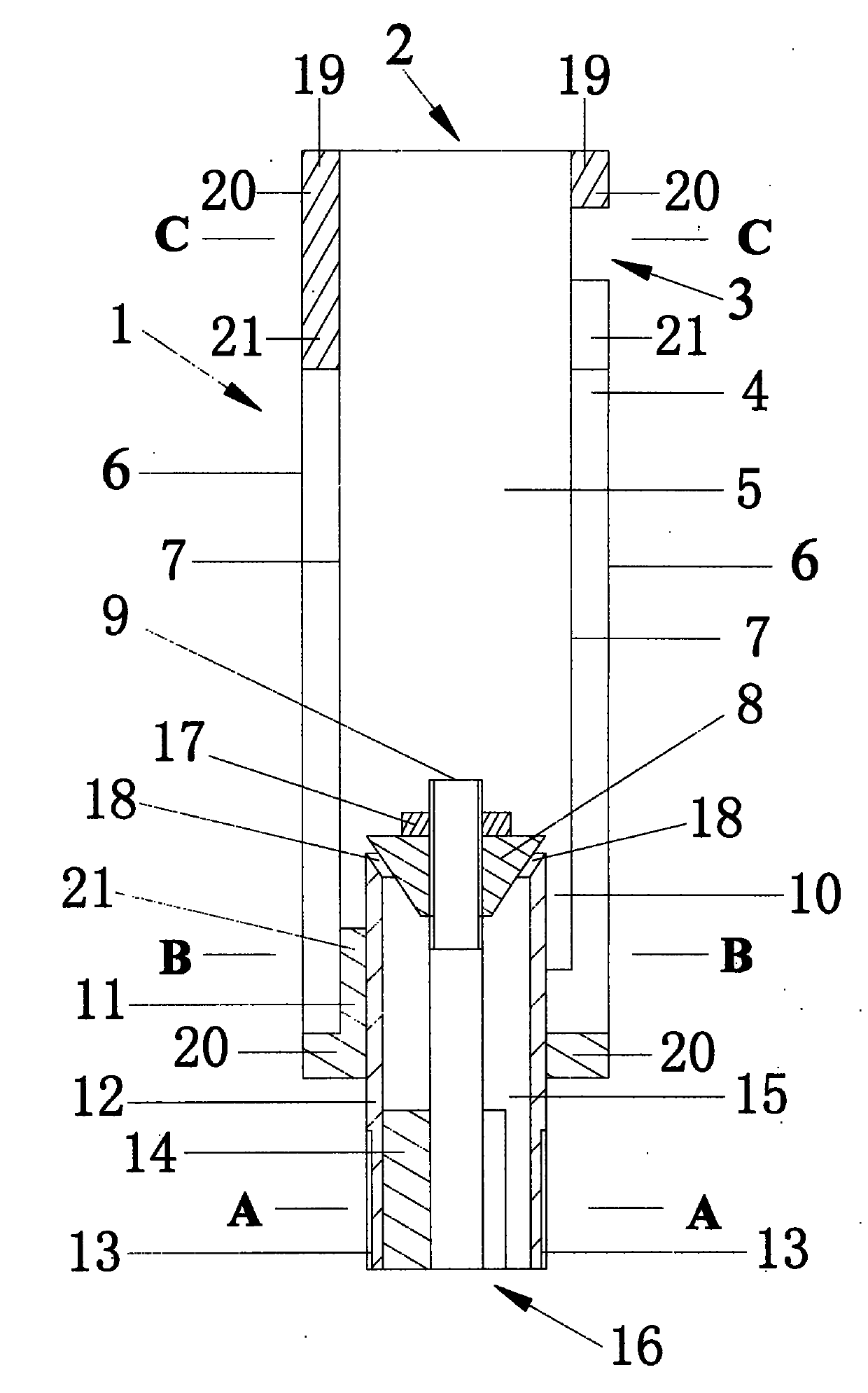 Fountain aeration spray head and manufacture method and use method thereof