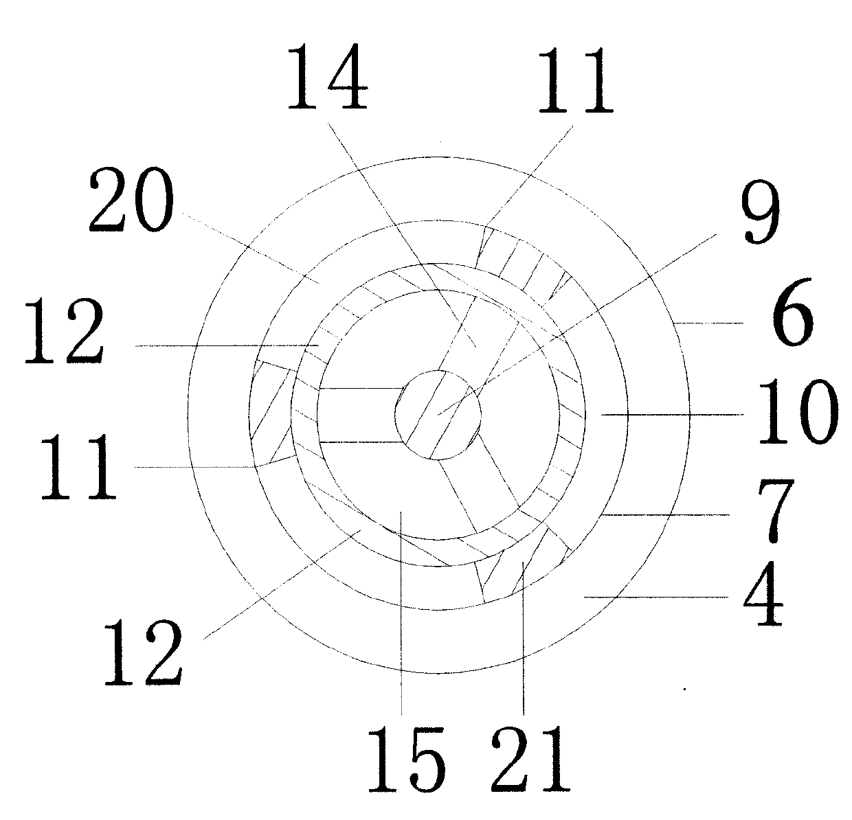 Fountain aeration spray head and manufacture method and use method thereof