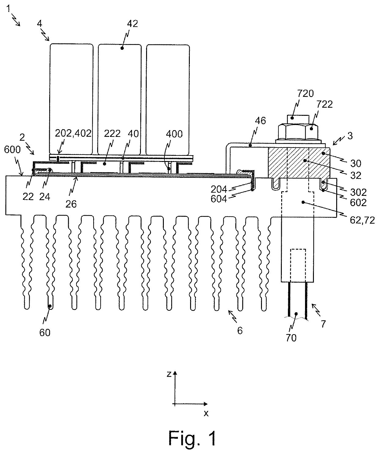 Method for producing a power electronics system