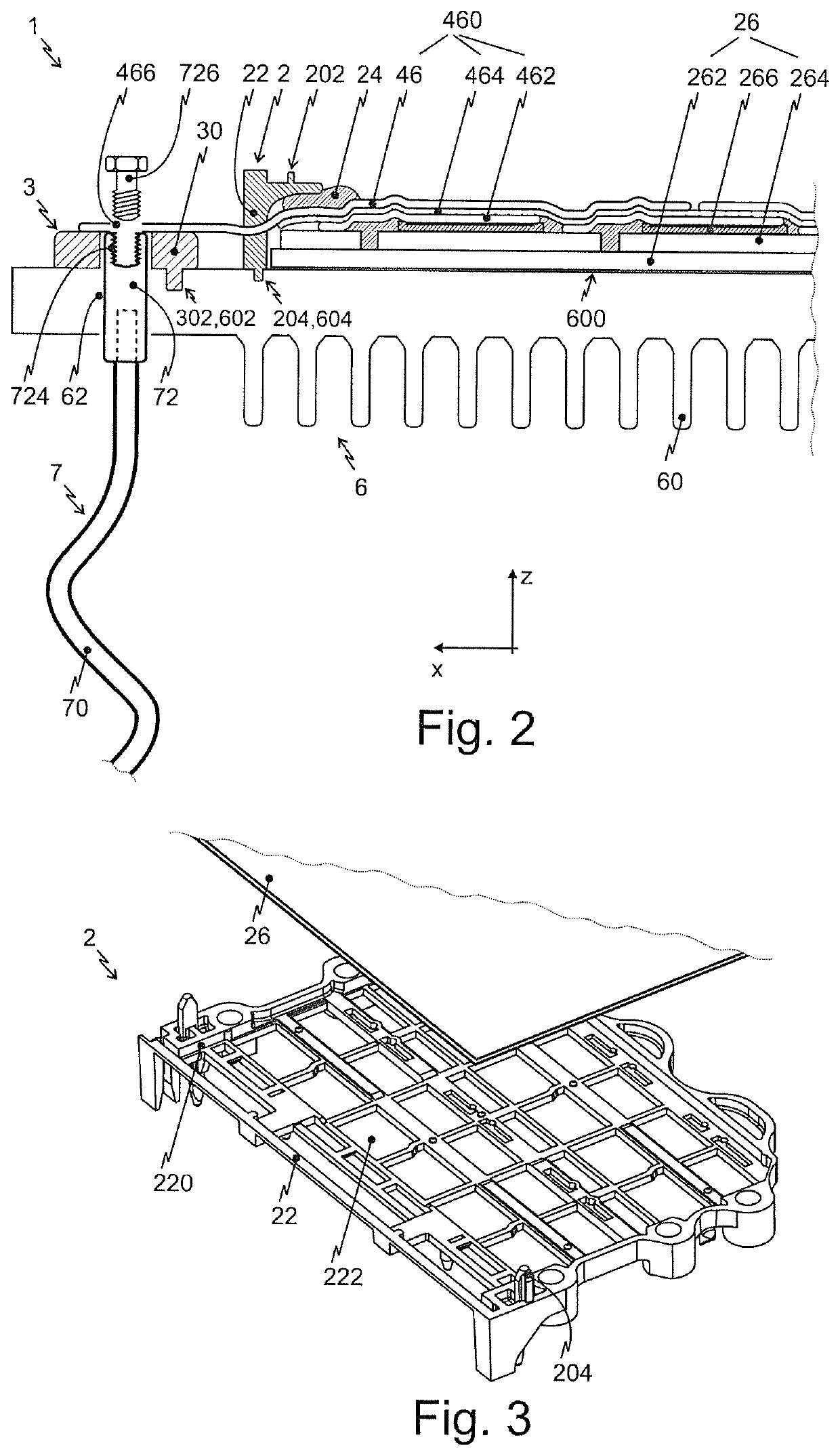 Method for producing a power electronics system