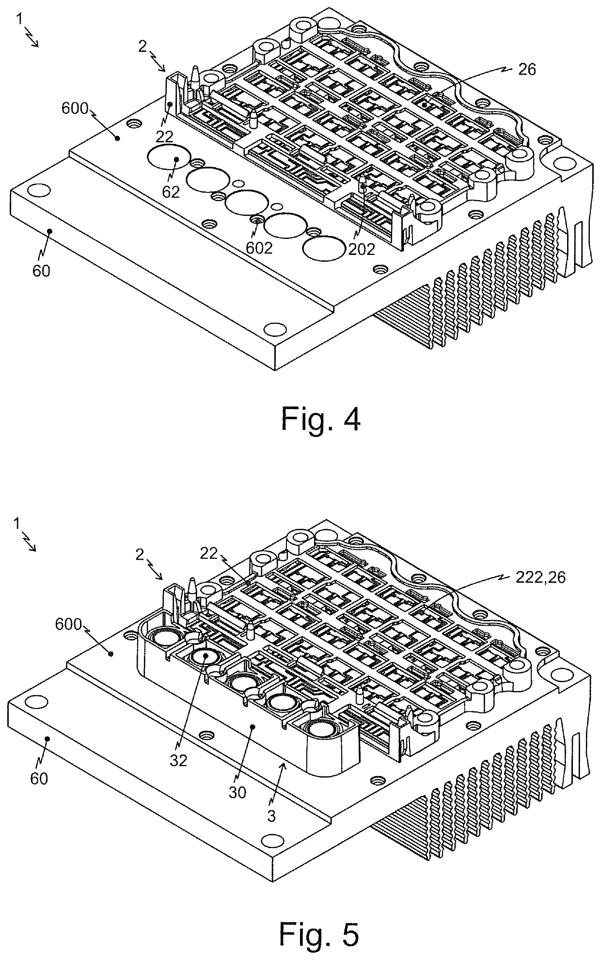 Method for producing a power electronics system