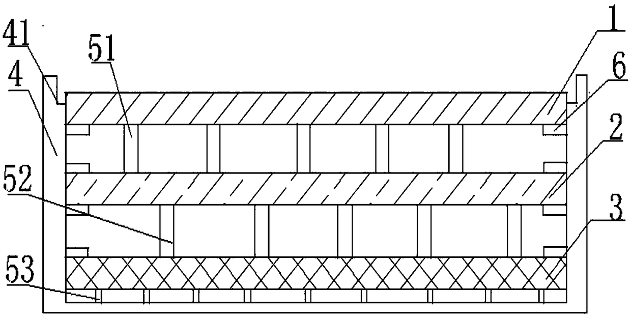 Filtering membrane device capable of improving sealing performance