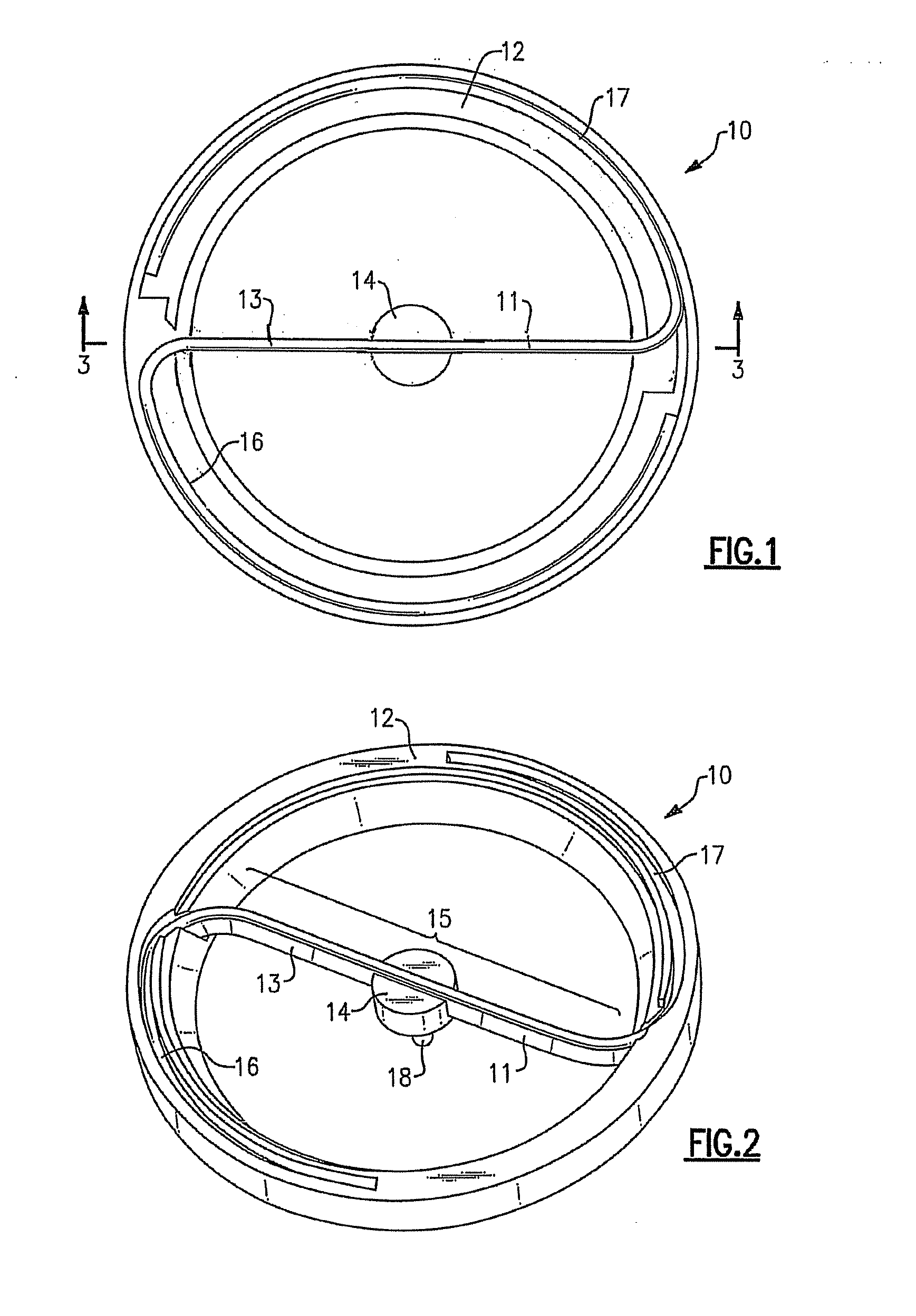 Lighting device, heat transfer structure and heat transfer element