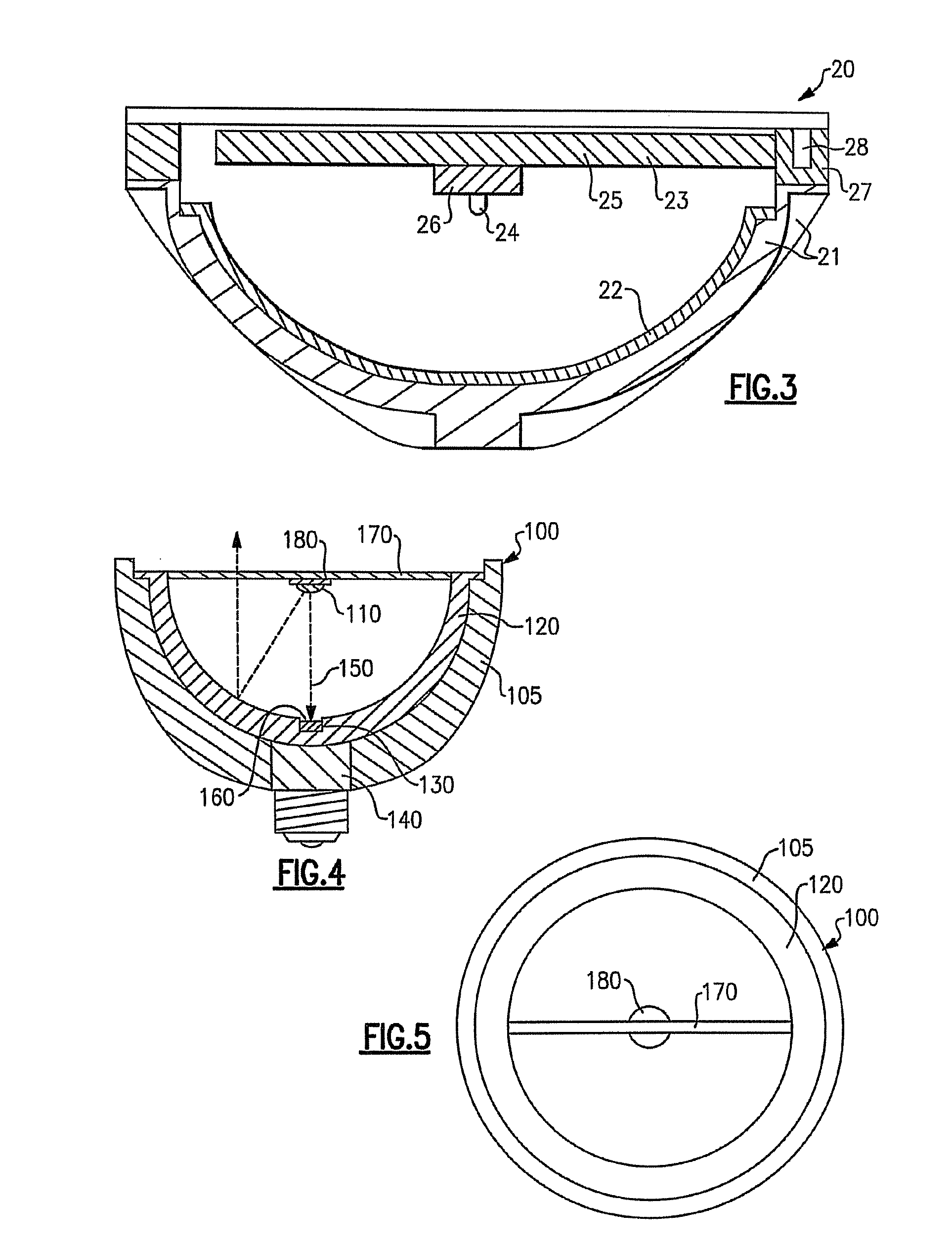 Lighting device, heat transfer structure and heat transfer element