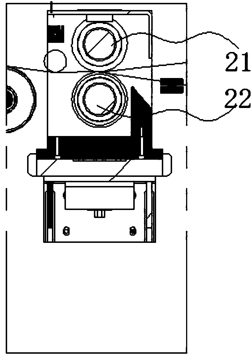 Lithium battery pole piece one-dividing-into-two closed-loop rectifying and slitting method and system