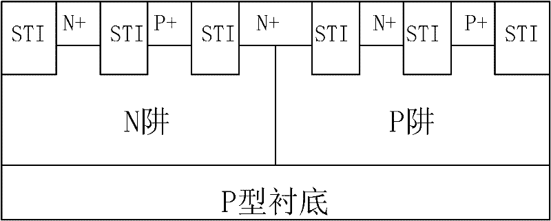 Bidirectional triode thyristor auxiliarily triggered by POMS field effect transistor