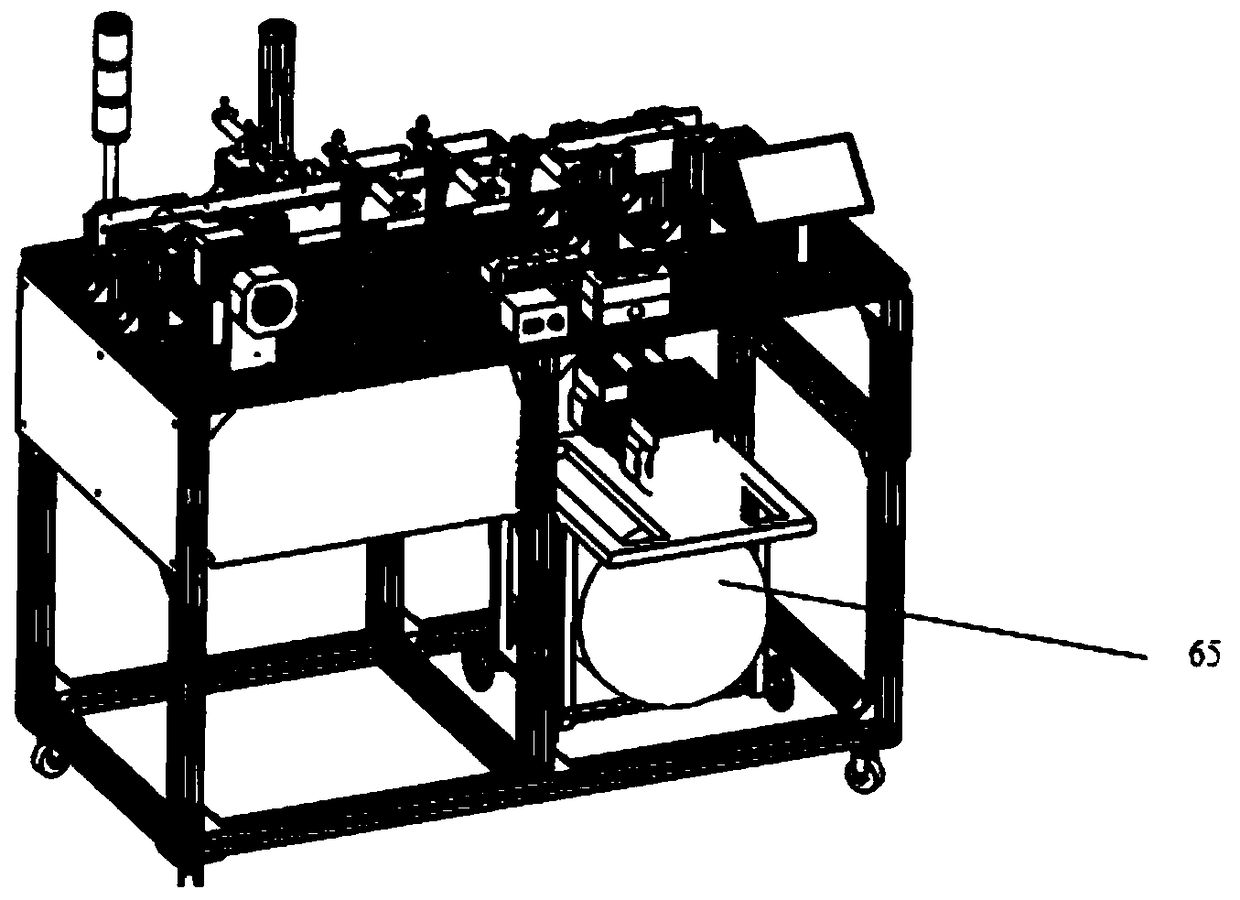 Multi-mode sorting practical training platform under modular PLC controlling