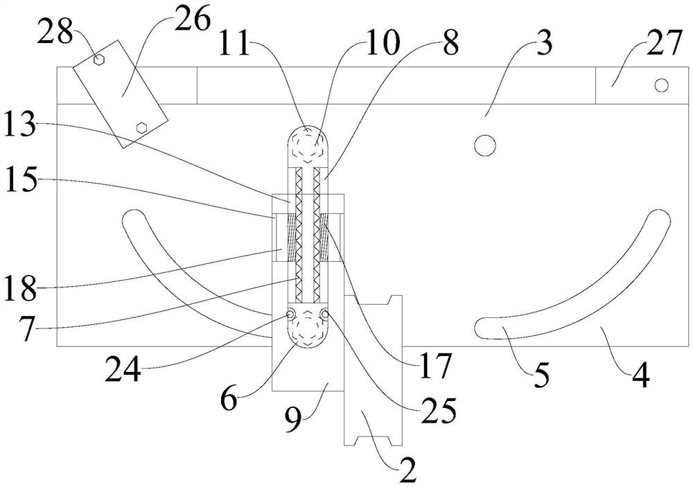 Closed floor support plate numerical control forming equipment with stable and easy-to-adjust device