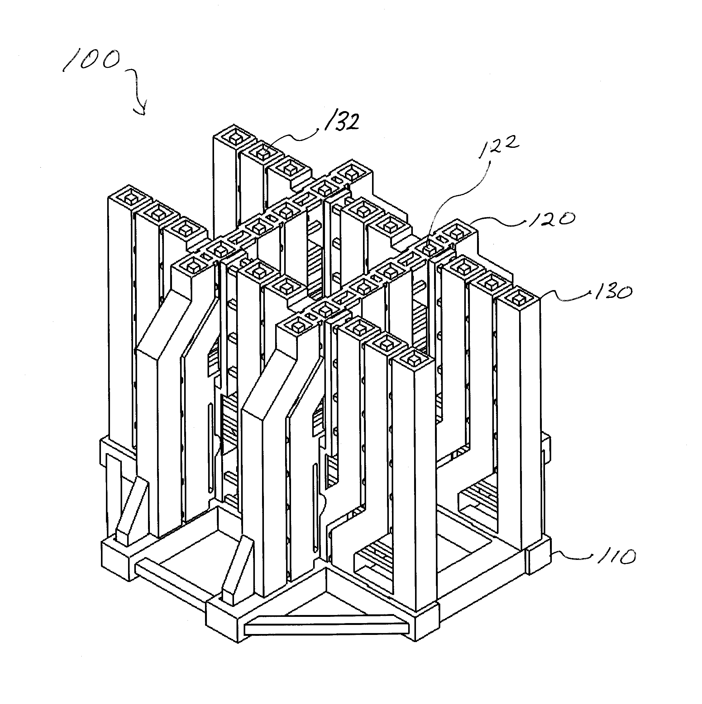 Substrate-free interconnected electronic mechanical structural systems