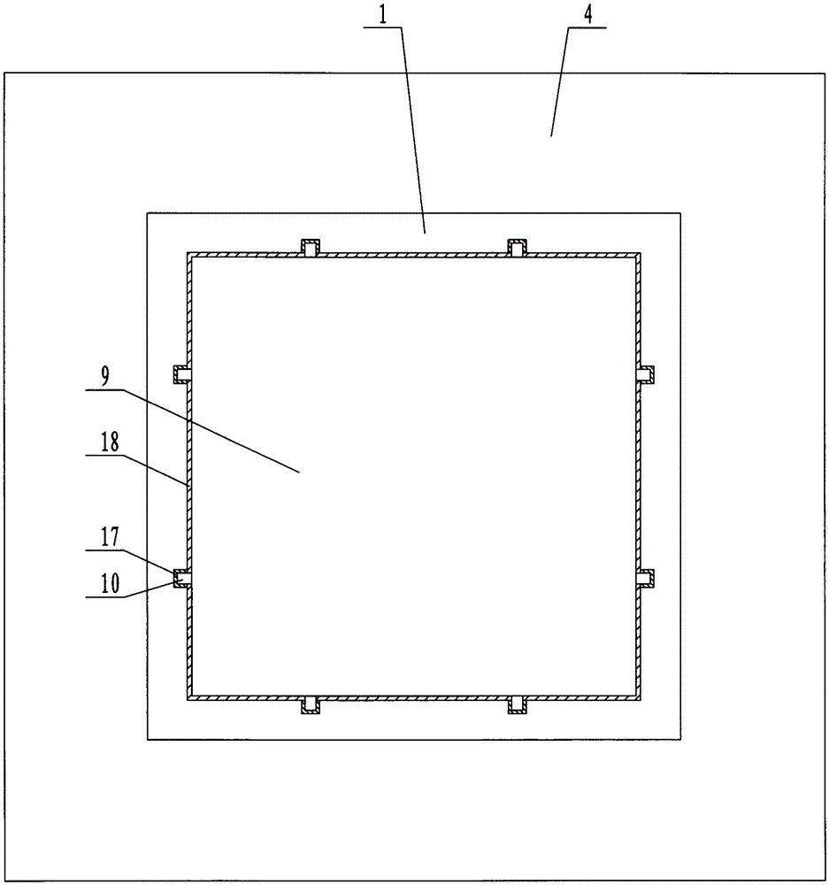 Anti-freezing water tank