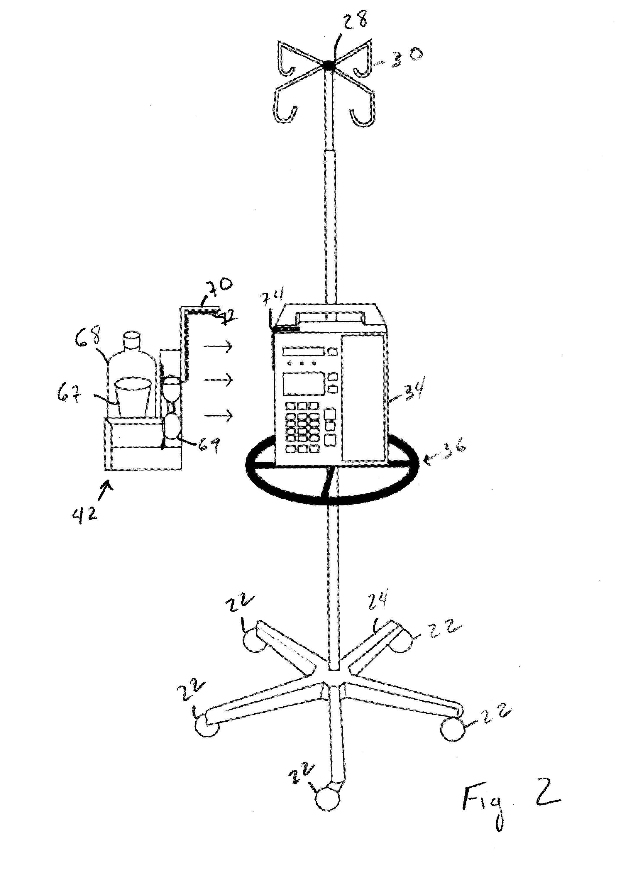 IV Pole Caddy