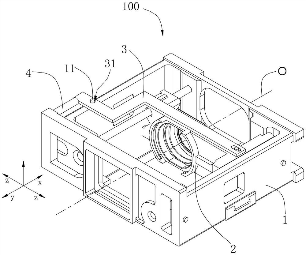 Camera shooting module, camera shooting device and electronic device