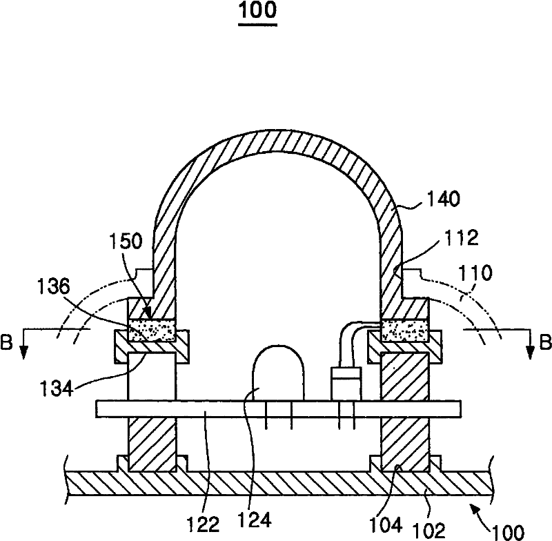 Heat- and light-radiating device for a thermotherapy apparatus