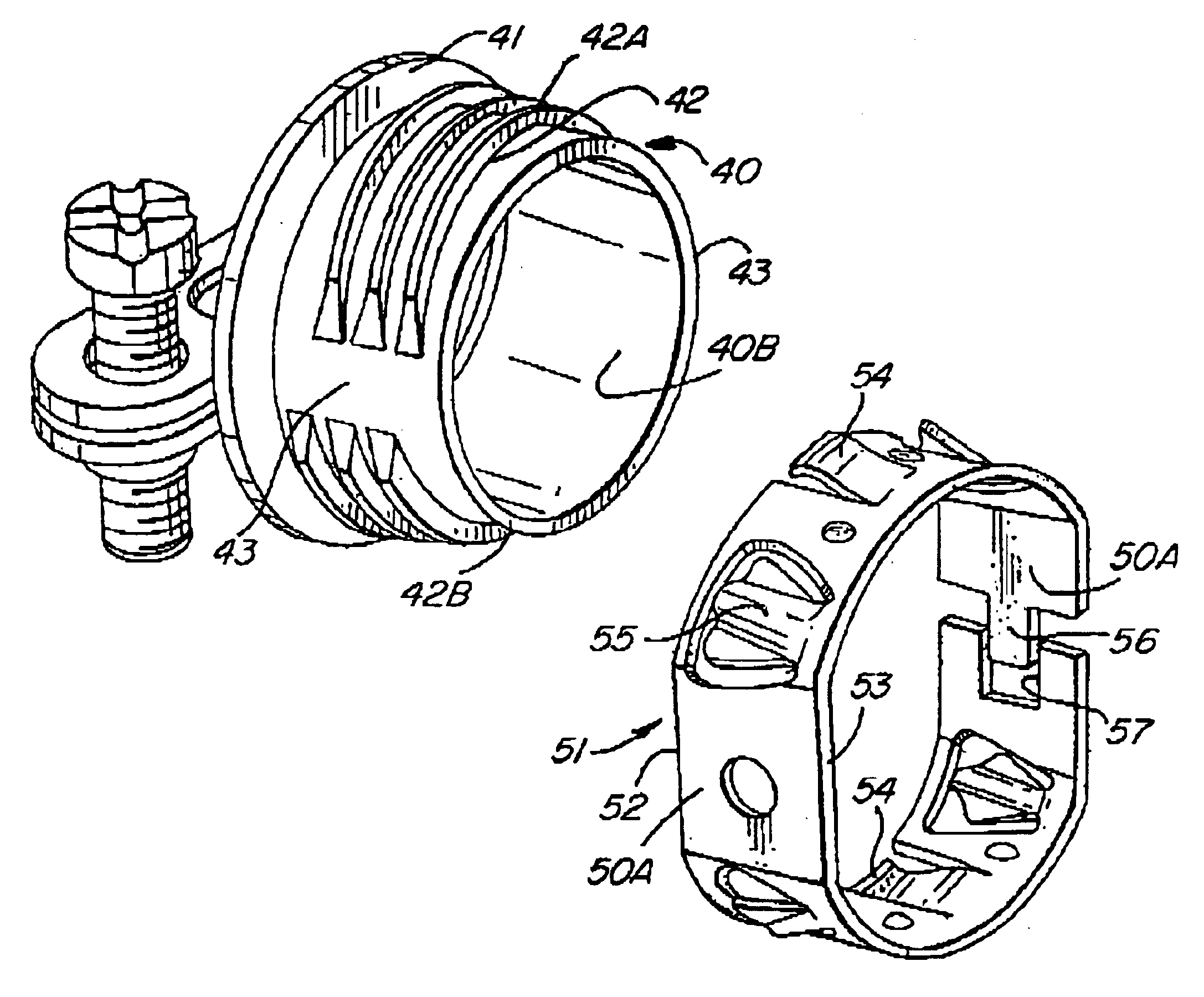 Snap fitting electrical connector