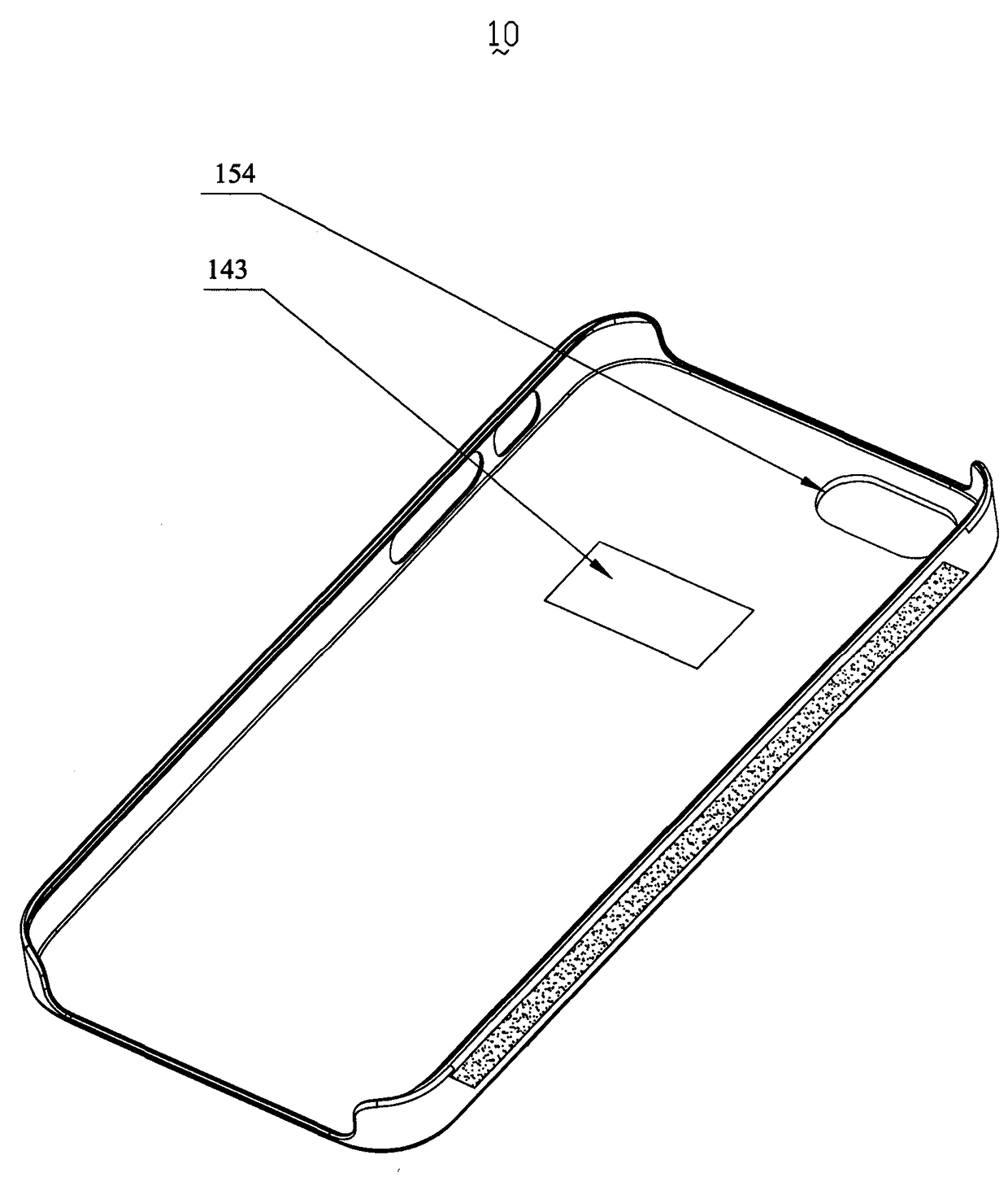 Method for touch operation of electronic product, mobile phone protective case and mobile phone