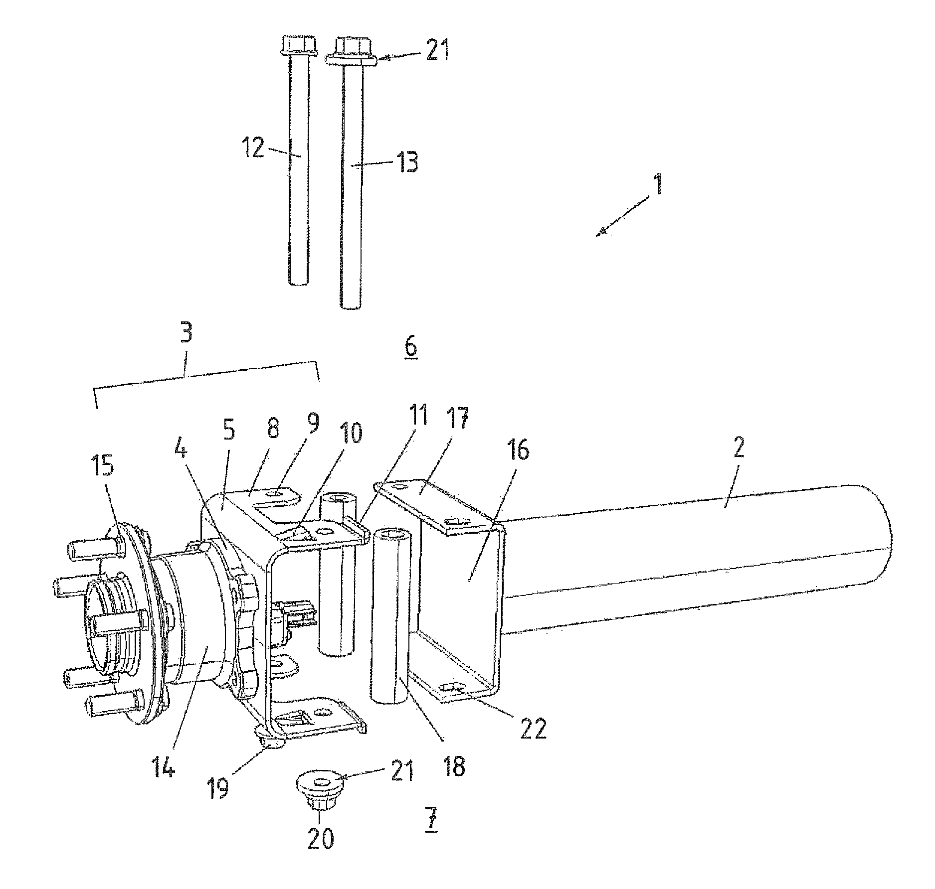 Axle arrangement