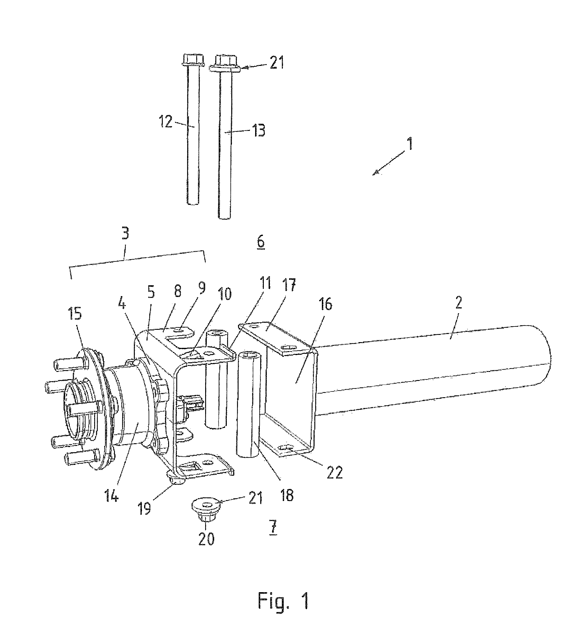 Axle arrangement