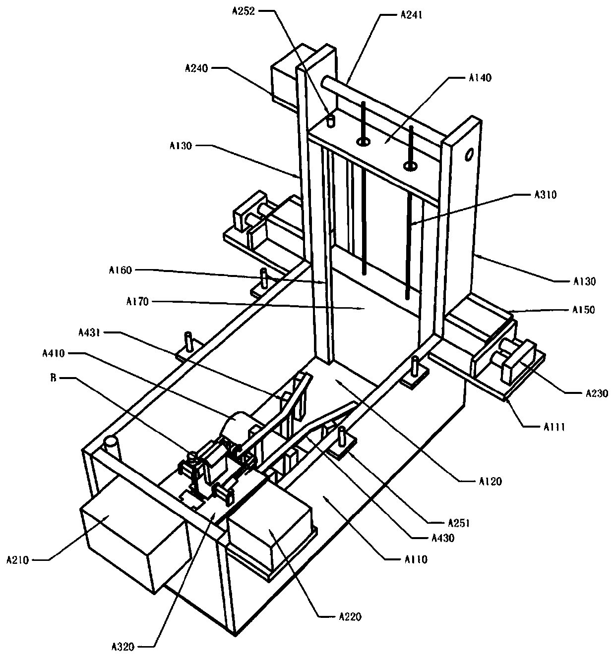 A flat pressing assembly and its display boat and charging port with automatic charging function