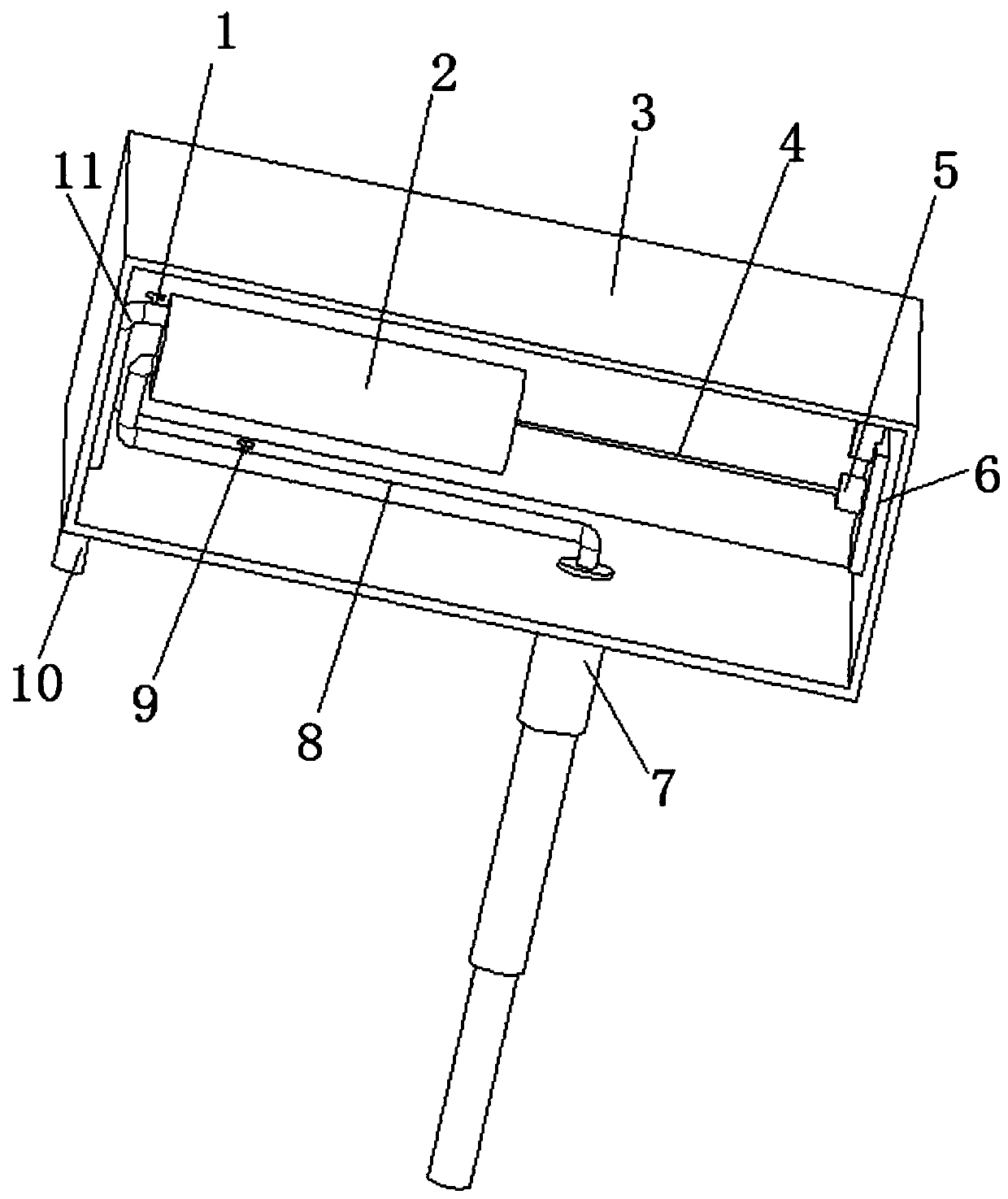 Fruit juice filling mechanism of cocktail mixing machine