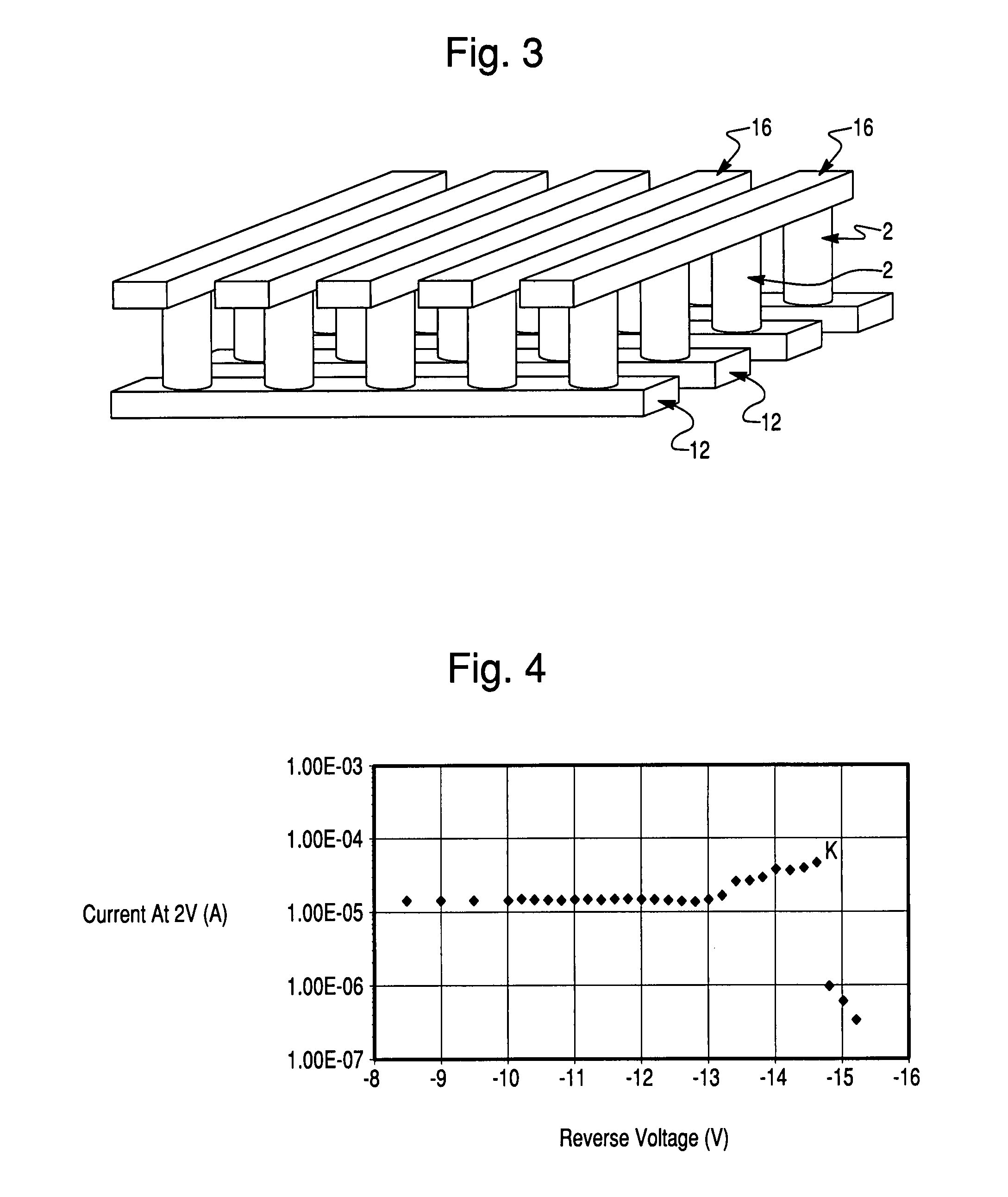 High forward current diodes for reverse write 3D cell