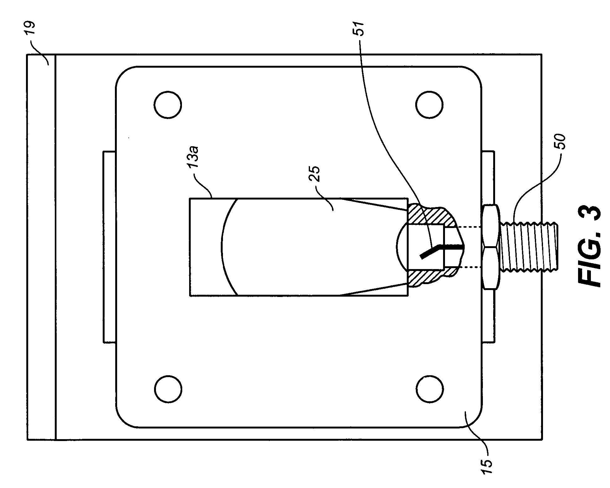 High power absorbing waveguide termination for a microwave transmission line