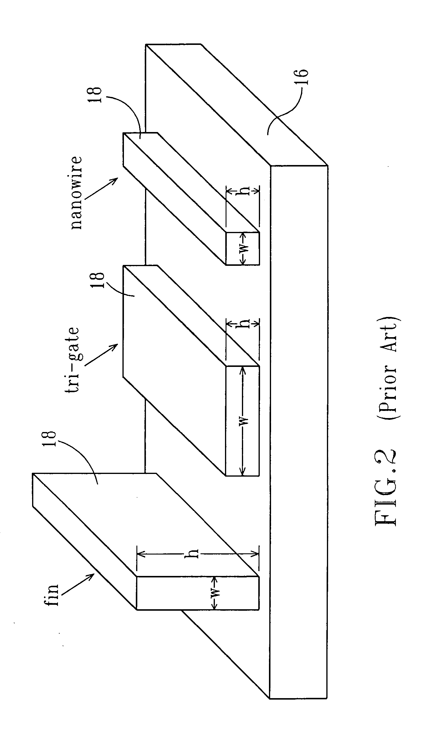 Field effect transistor device including an array of channel elements and methods for forming