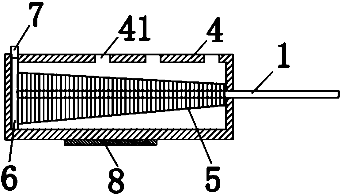 Handle with elastic component for wash towel