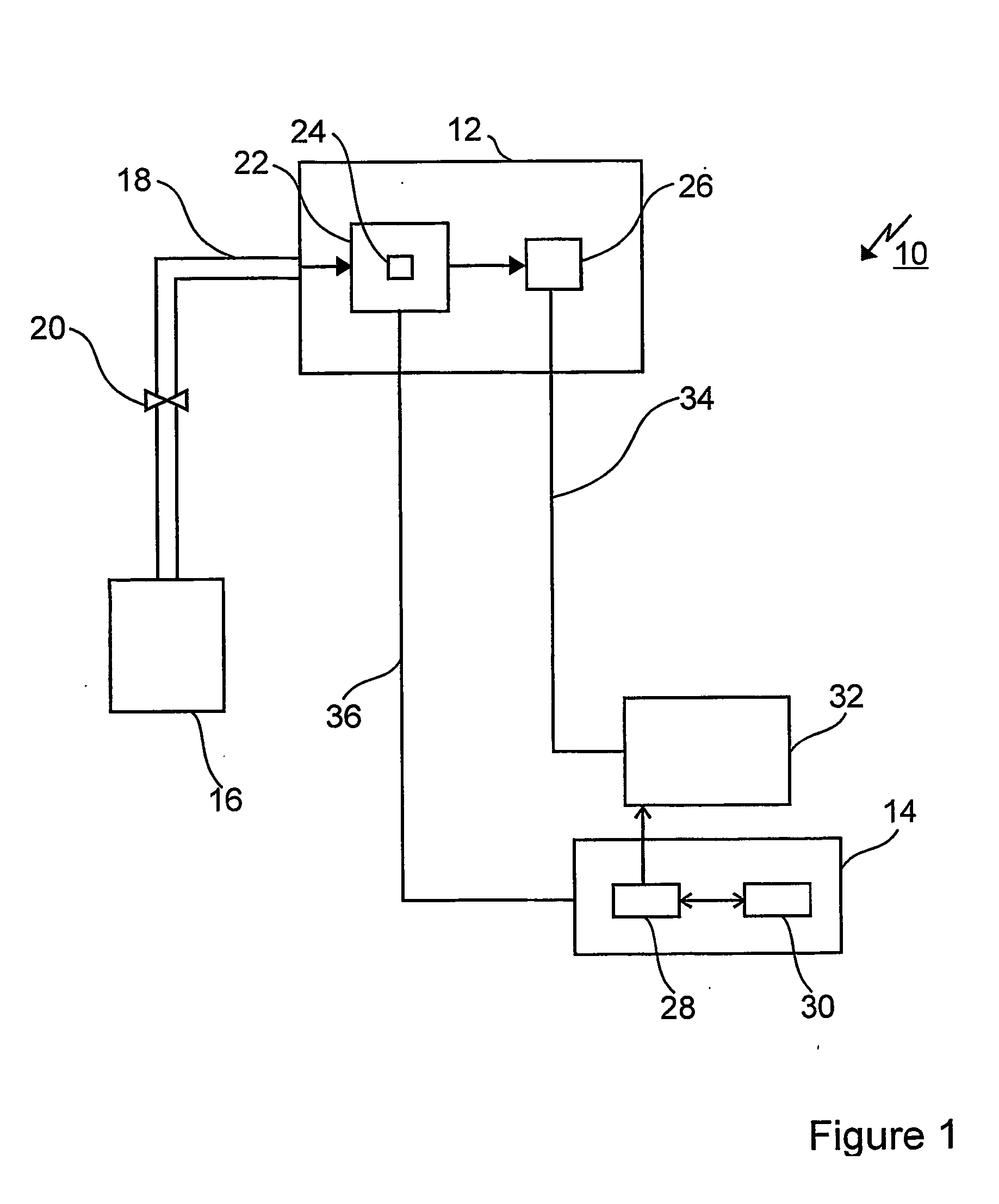 Faims apparatus and method for detecting trace amounts of a vapour in a carrier gas
