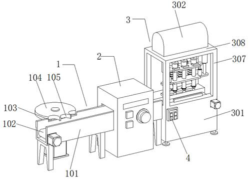 Sterile filling machine for plant extracting solution