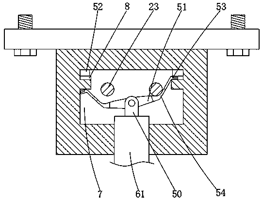 Automatic switching device of multi-angle lighting lamp