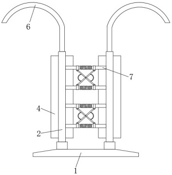 Expressway traffic facility system for reducing vehicle accidental collision harm