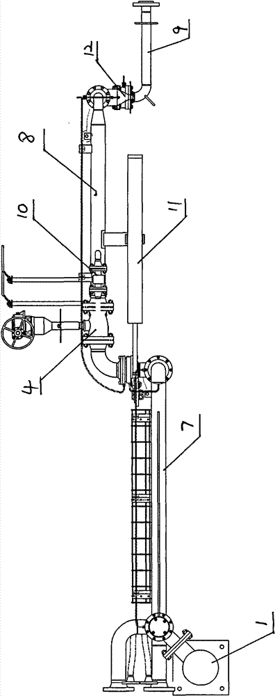 Low-temperature land fluid assembly and disassembly arm