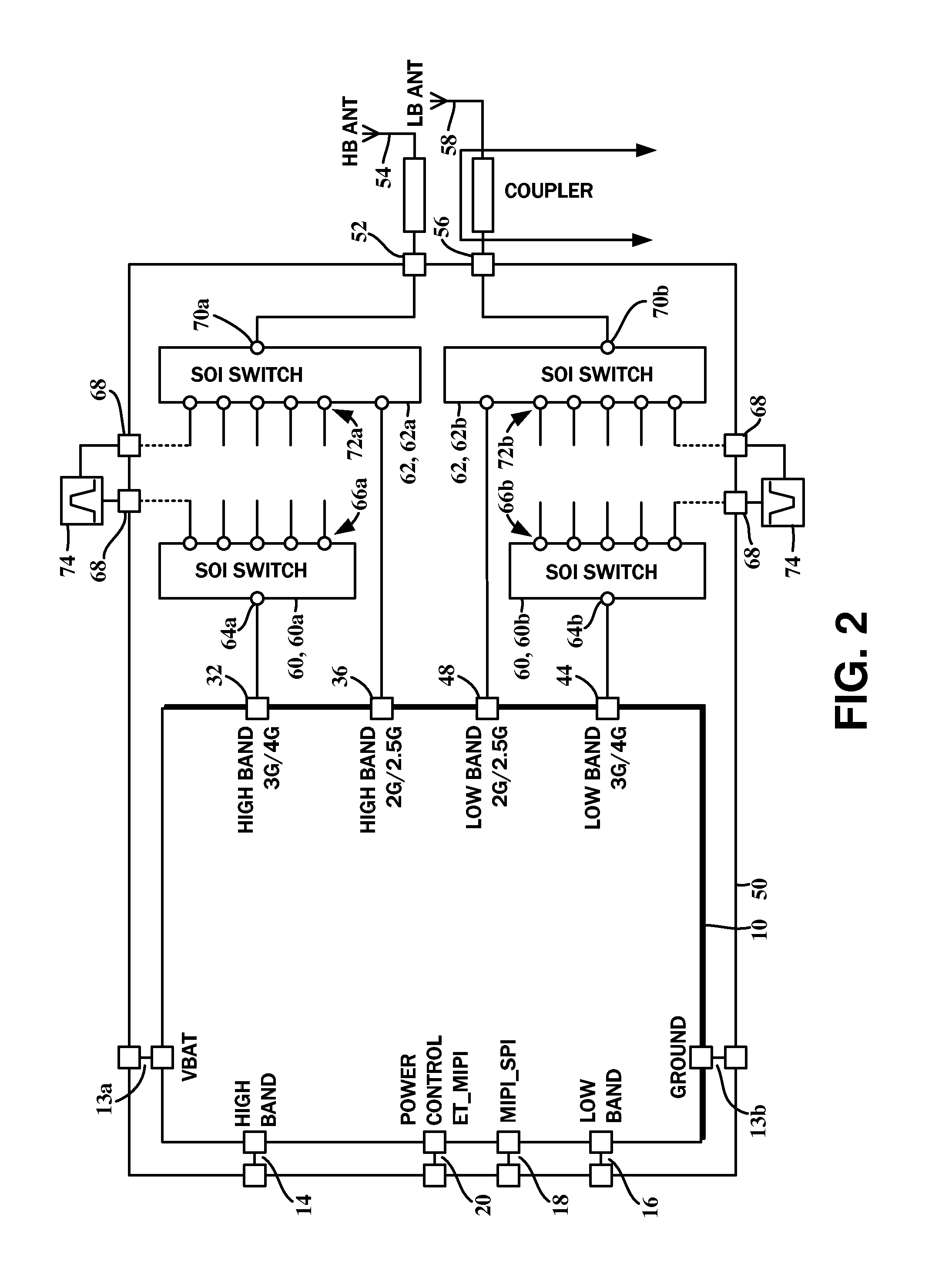 Complementary metal oxide semiconductor power amplifier