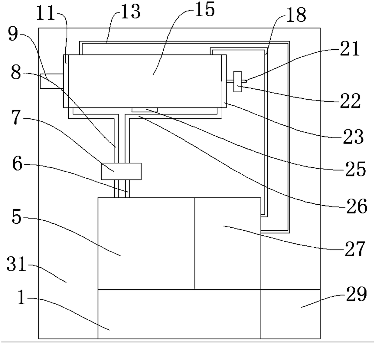 Intelligent hydraulic oil cylinder equipment