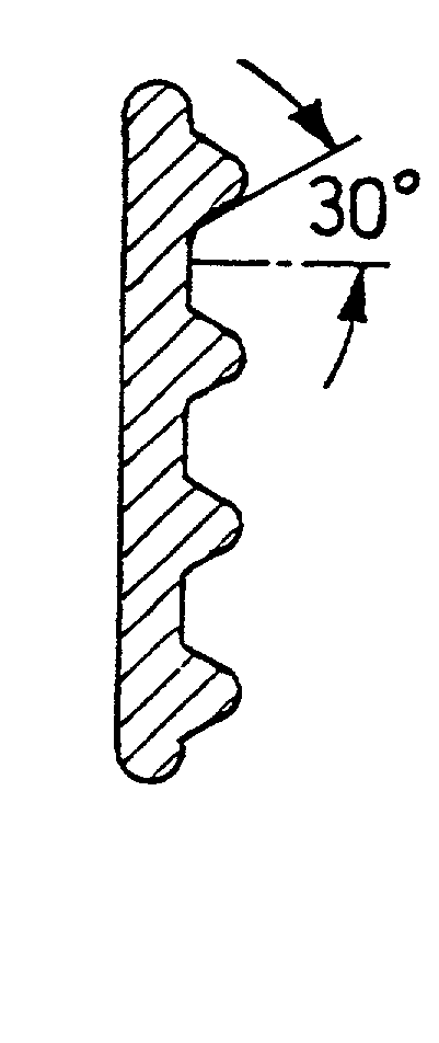 Method for fabricating an embossed sheet of cellulose tissue, a product so made and an embossing cylinder