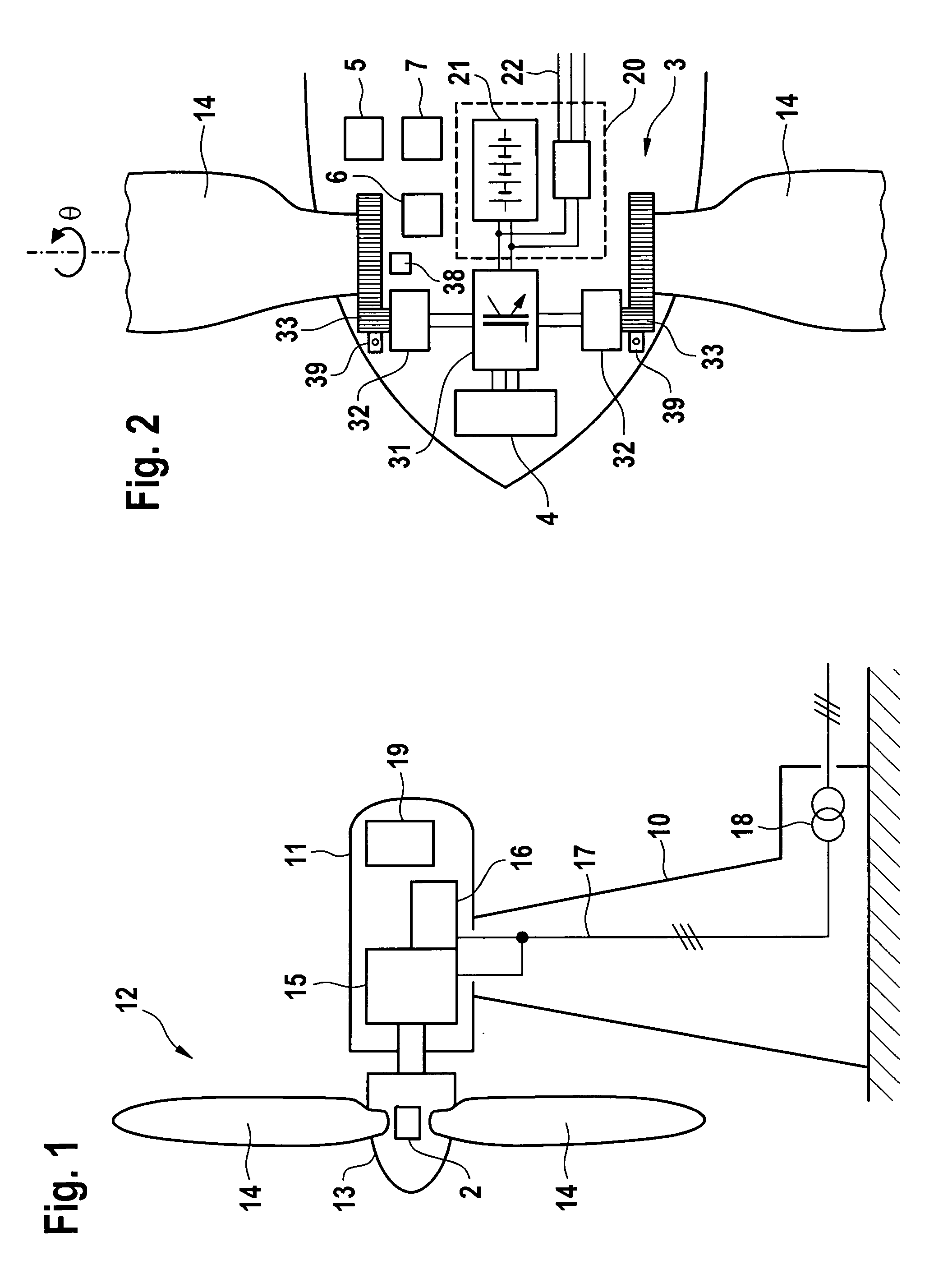 Monitoring device for pitch systems of wind energy systems