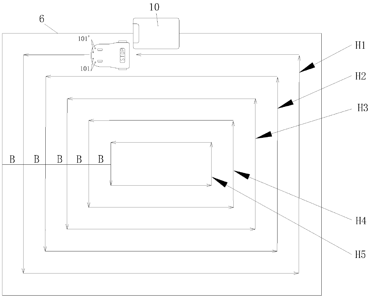 Path planning method of intelligent mower