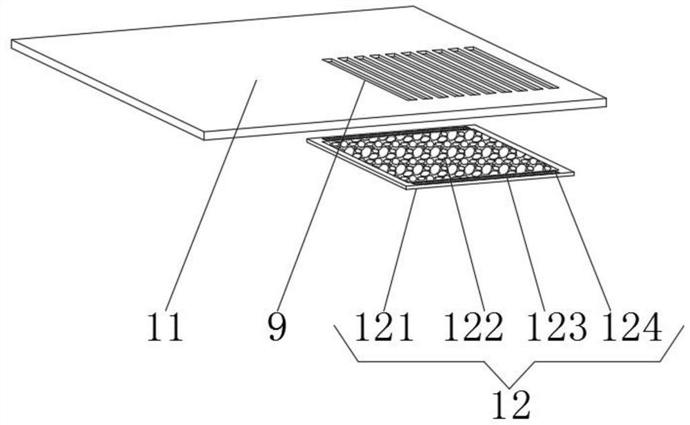 Drying device for food processing