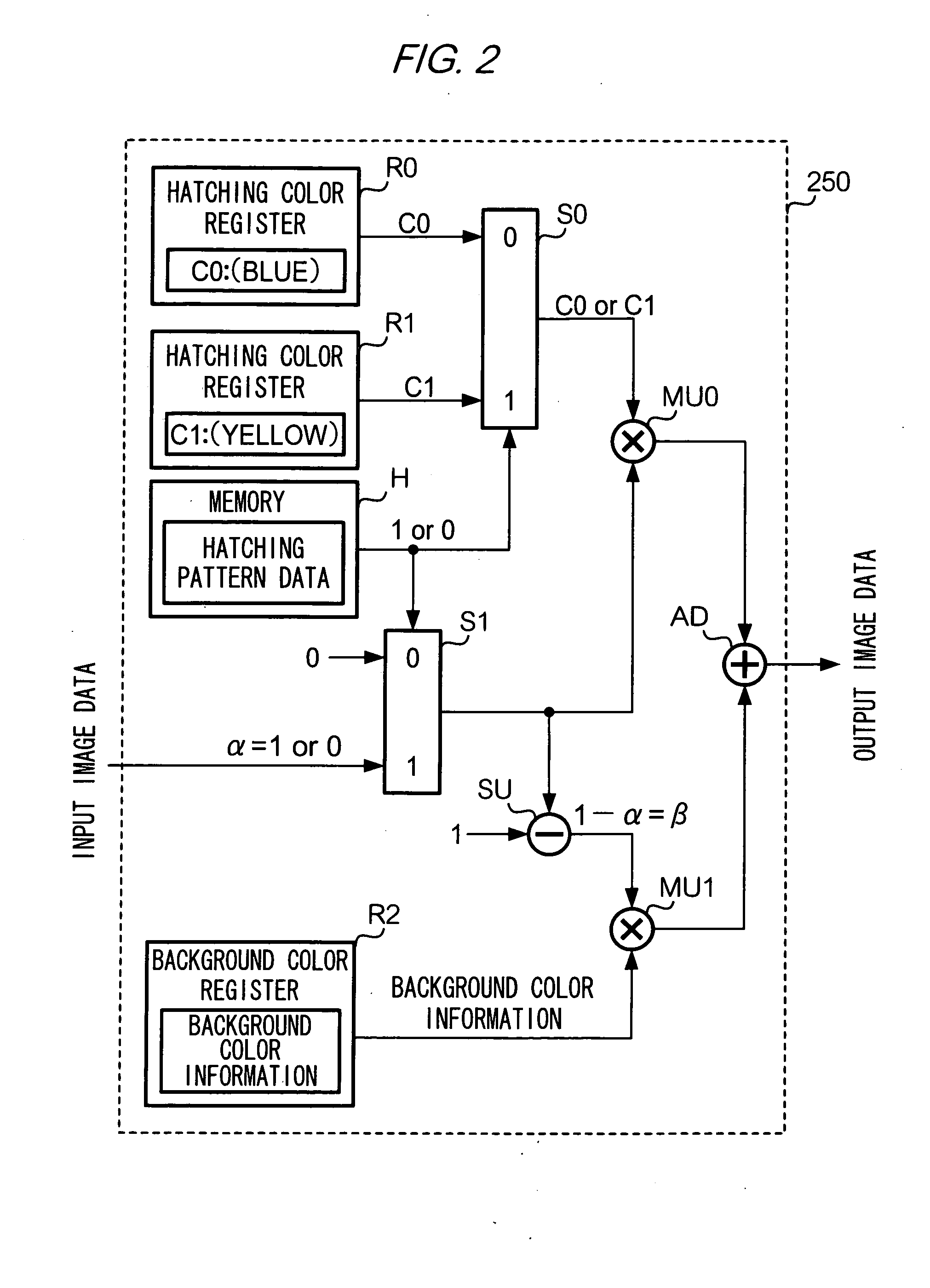 Image processing circuit, display device, and printing device