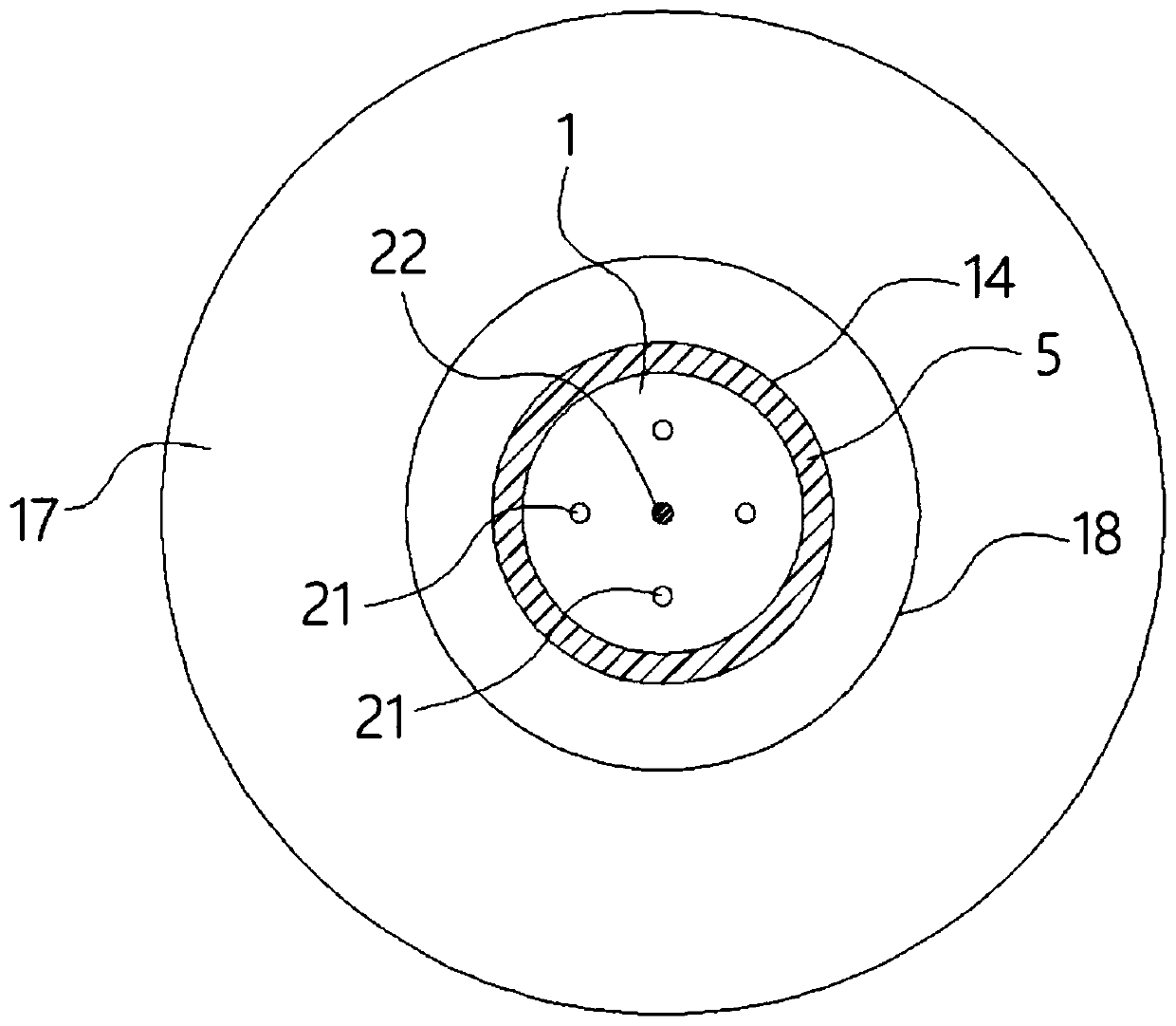 Device and method for simulation test of direct-current sleeve sealing ring