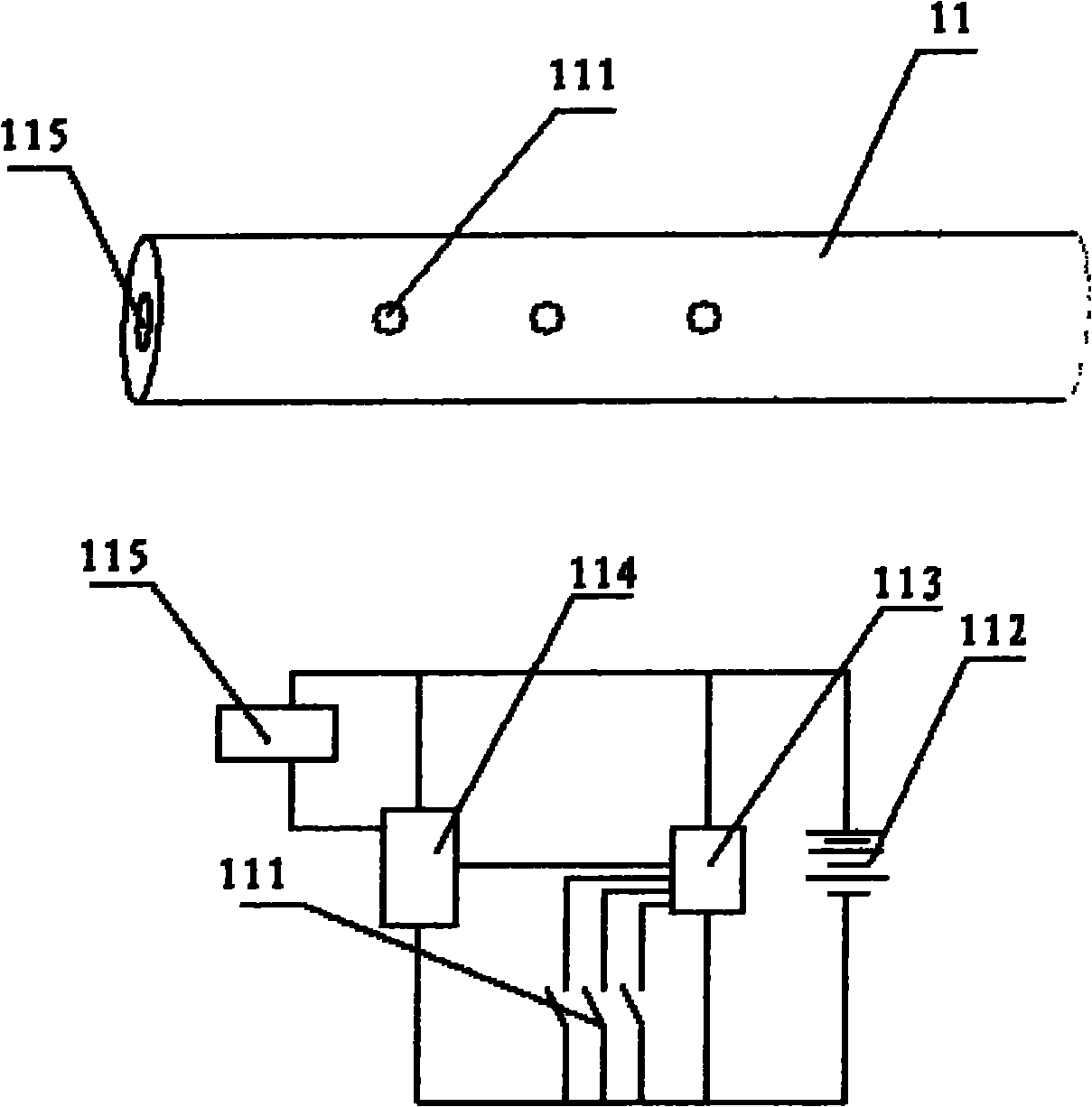 Laser remote control signal receiver and application thereof