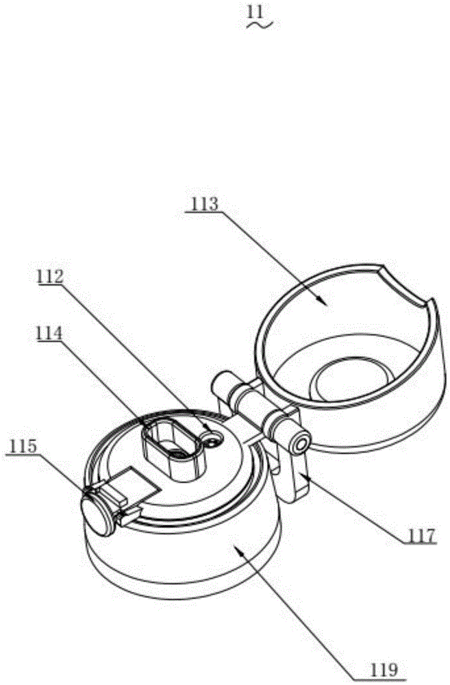 Novel automatic gas return soft-body cup