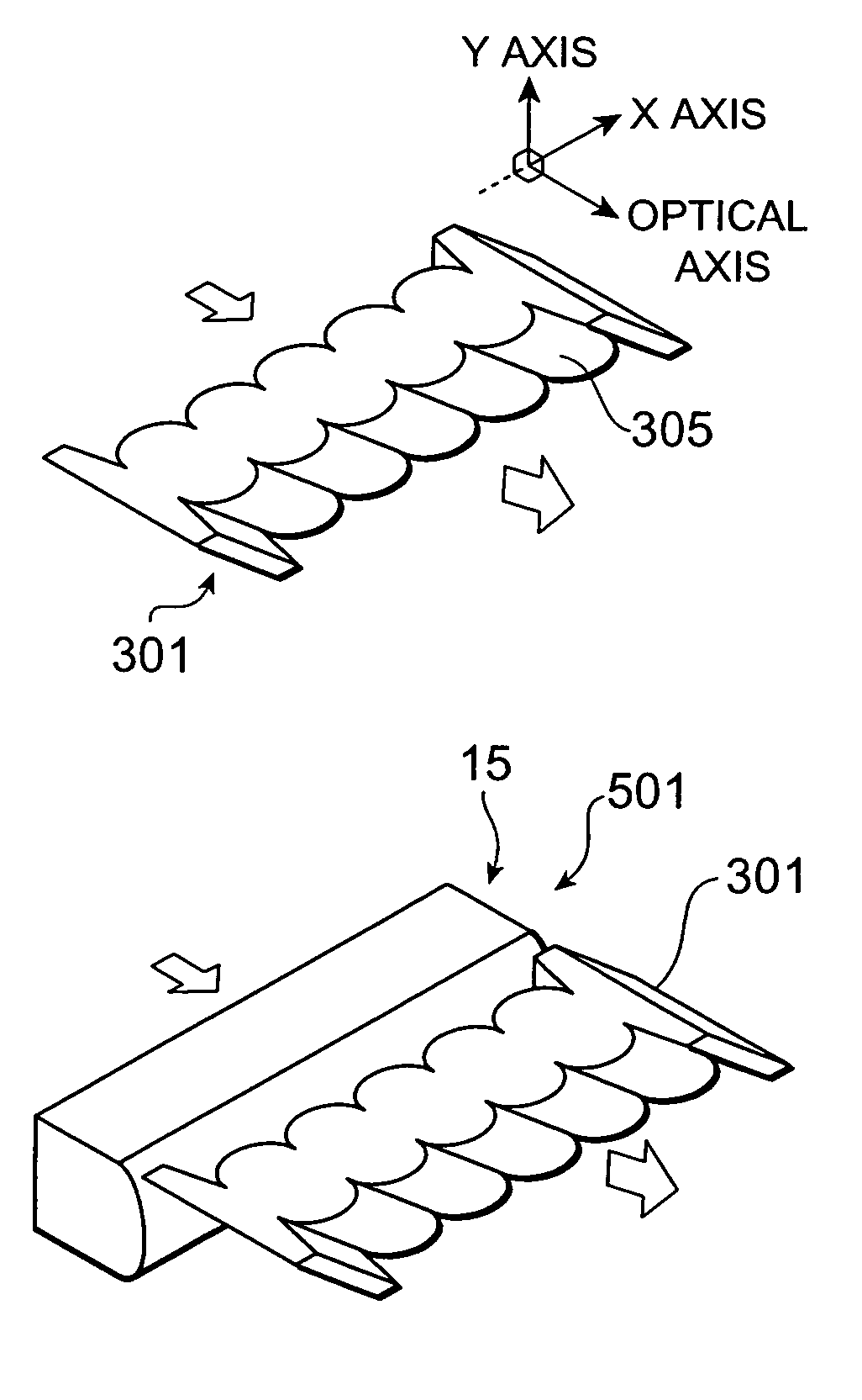 Optical lens and semiconductor laser device