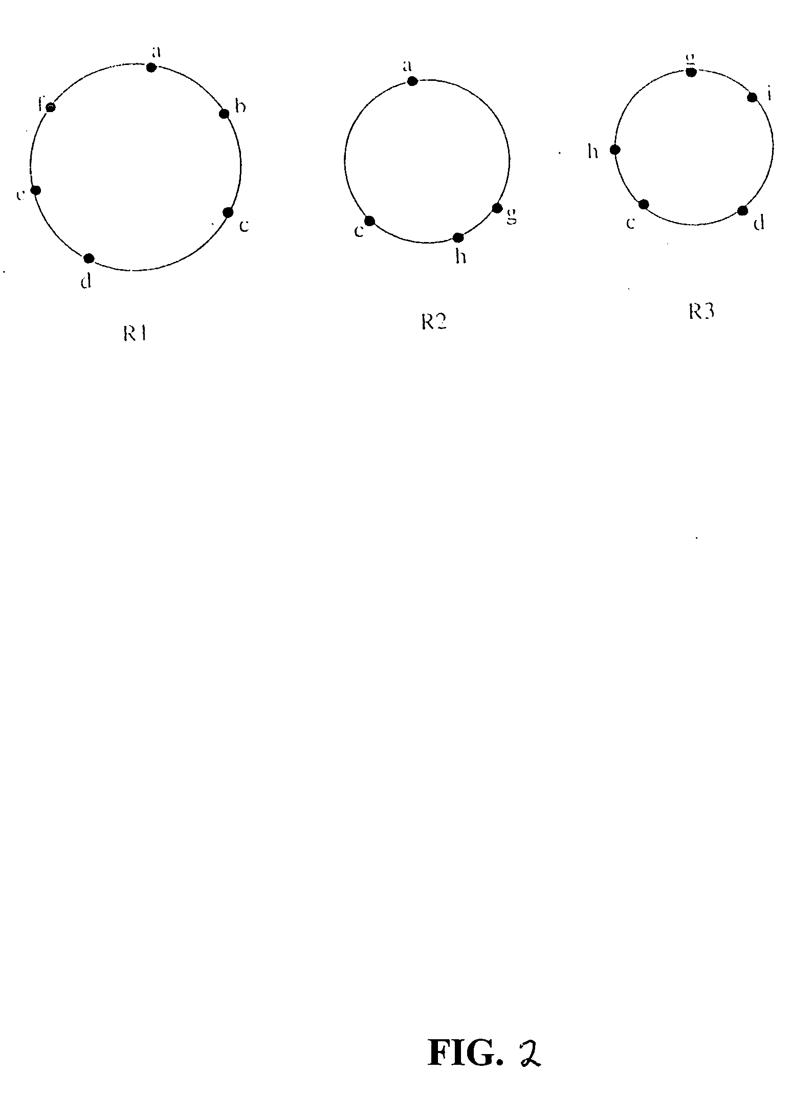 Method for determining a master ring for an optical communications network